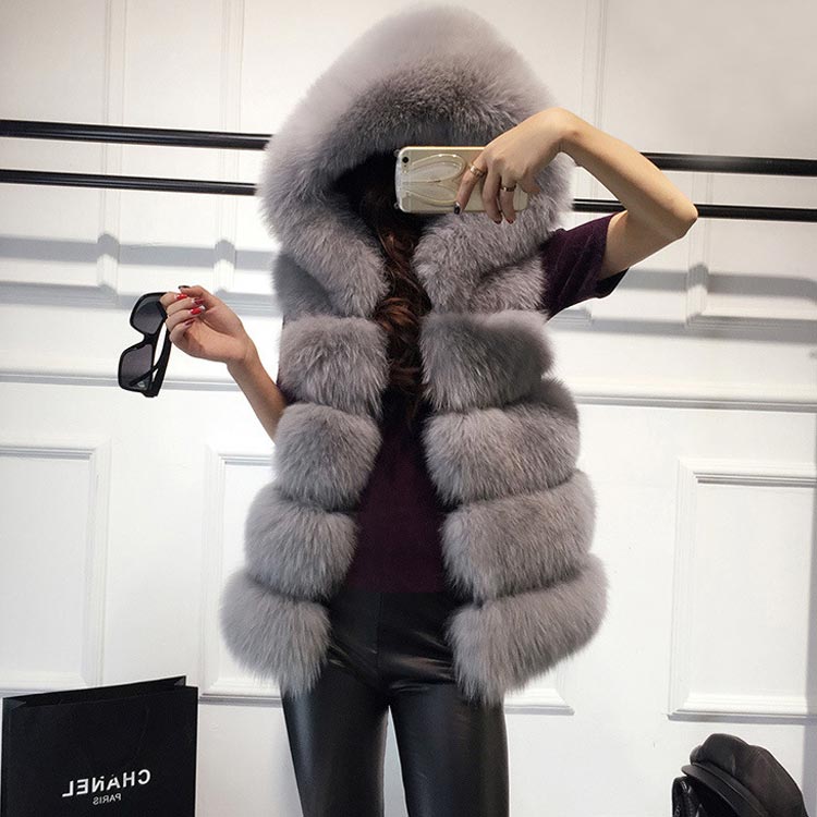 楽天市場】ベスト 秋冬 ファー ジレ お洒落 ファーベスト フェイク