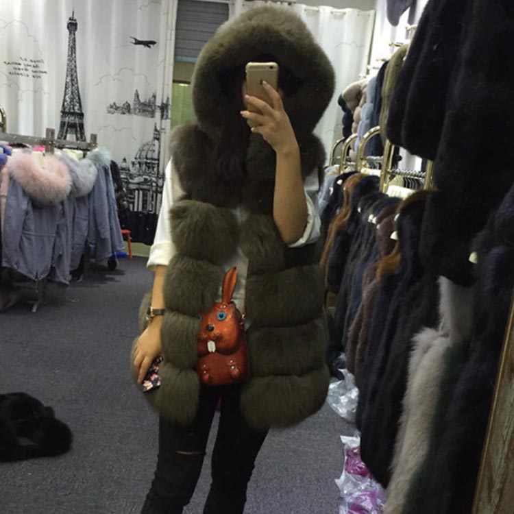 楽天市場】ベスト 秋冬 ファー ジレ お洒落 ファーベスト フェイク