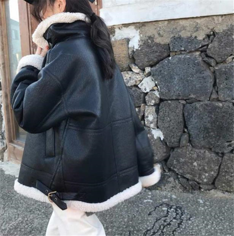 楽天市場】【ポイント10倍】B-3 フェイクムートン オーバーサイズ