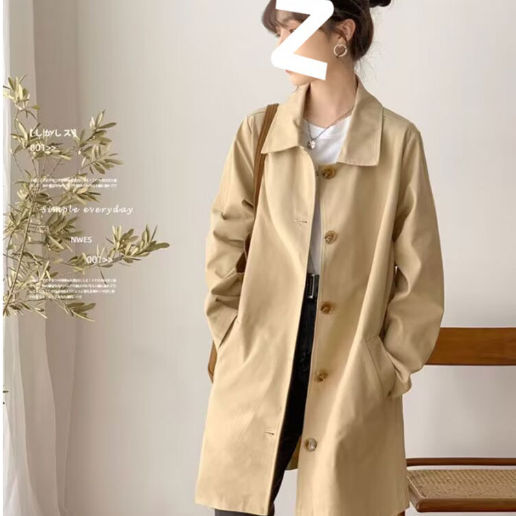 楽天市場】ステンカラーコート ロングコート レディース アウター