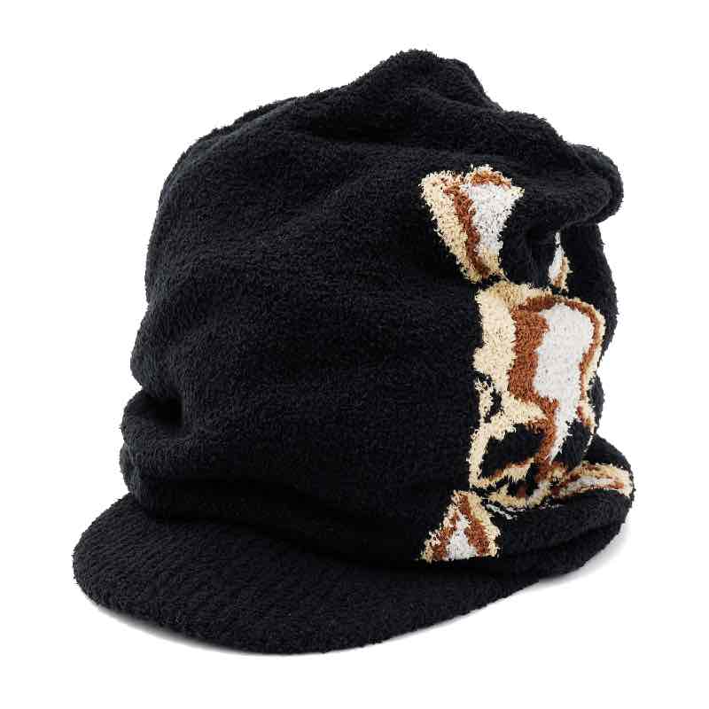 楽天市場】Roen /ロエン / 73024002 / SKULL KNIT CASQUETTE / BLACK
