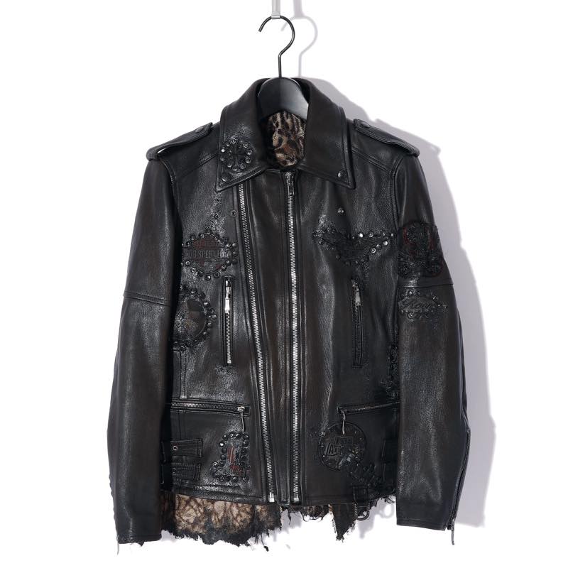 楽天市場】Roen / ロエン / 70000002 / WAPPEN RIDERS JKT