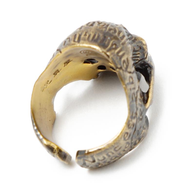 楽天市場】JG-001 / 呪具屋/メメントモリ・スカルリング/ジュグヤ