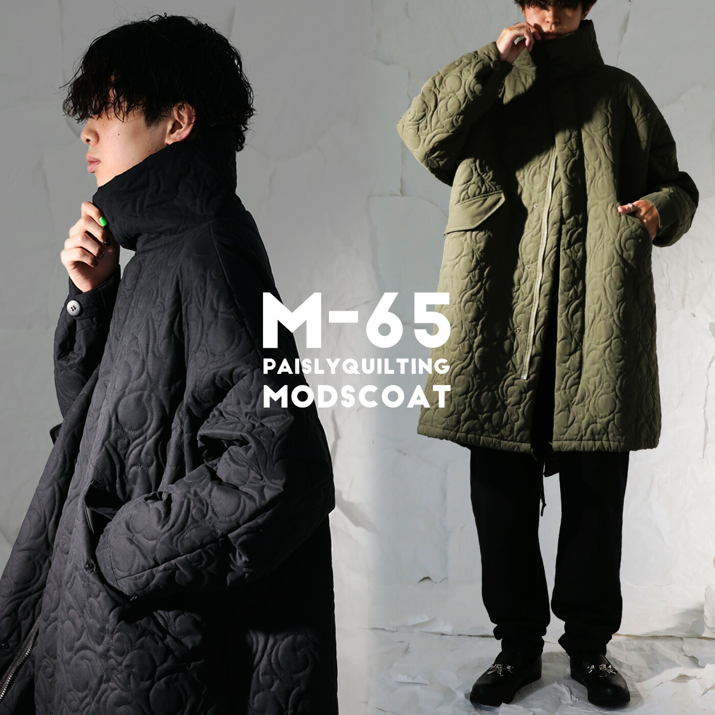 楽天市場】キルティング モッズコート メンズ アウター コート 送料