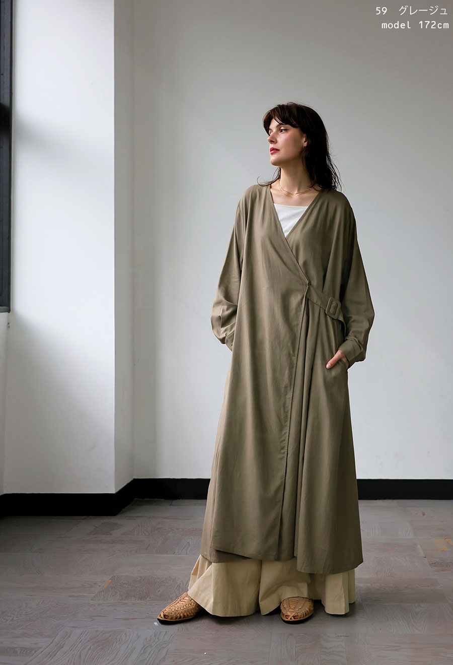 楽天市場】ラップワンピース ワンピース レディース ロング 送料無料