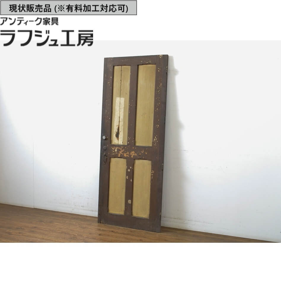 楽天市場】▽現状販売▽ アンティーク建具 ガラス入り ドア 1枚 扉