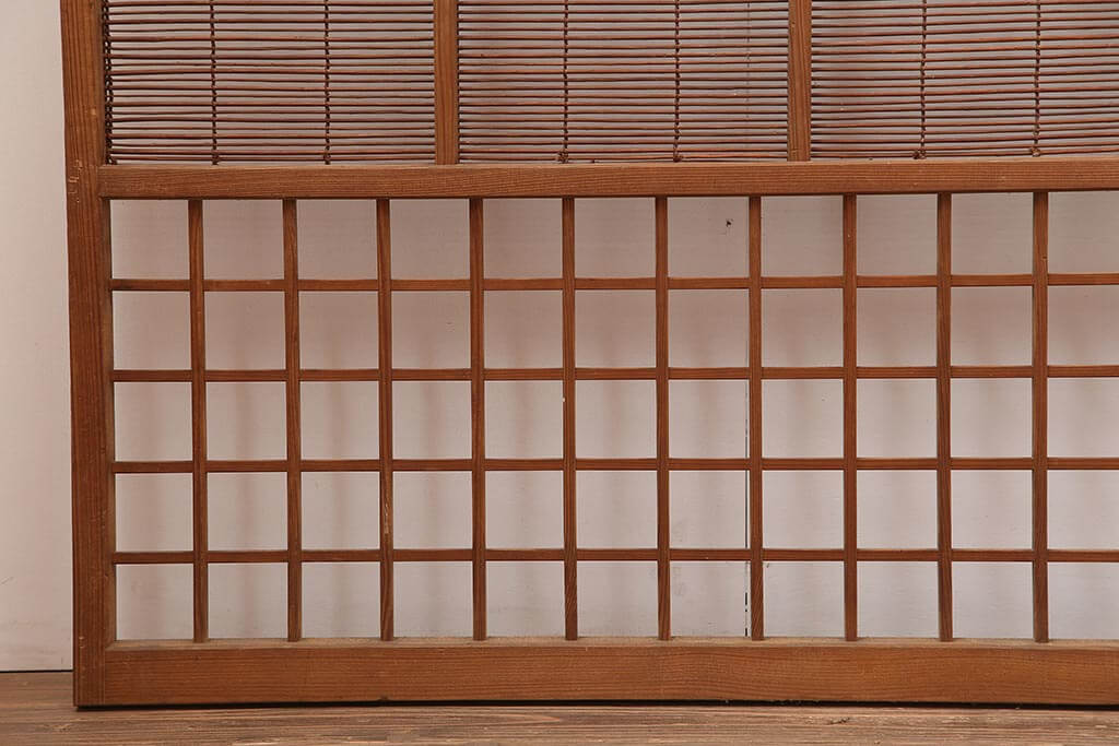 楽天市場】▽現状販売▽ 和製アンティーク 御簾戸 4枚 セット 昭和初期