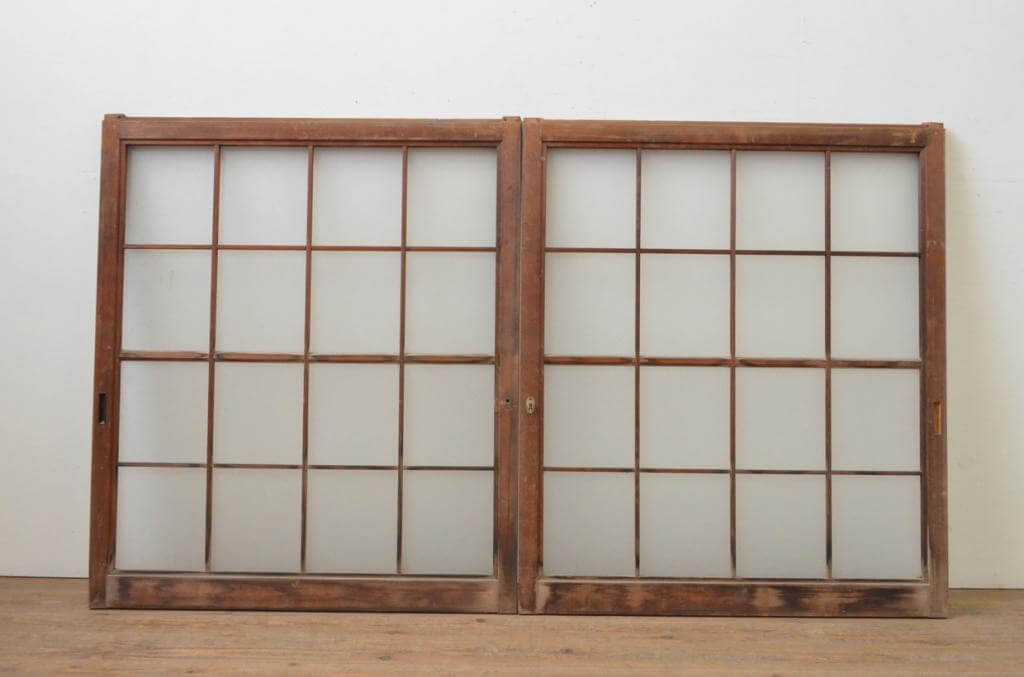 楽天市場】▽現状販売▽ 和製アンティーク 昭和中期 アンティーク建具
