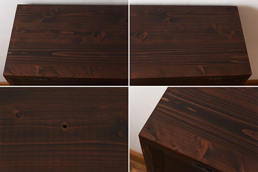 楽天市場】【オーダー注文・受注生産商品】 収納棚 パタパタ扉 古材