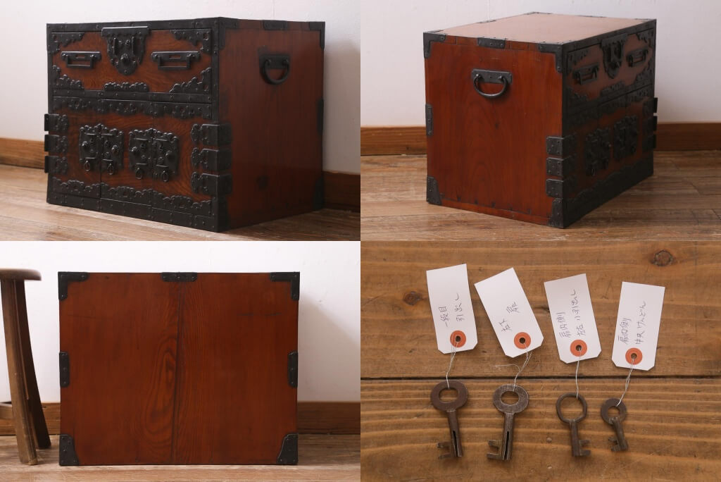 楽天市場】アンティーク家具 船箪笥 希少品 山形県酒田地方産 山形県産