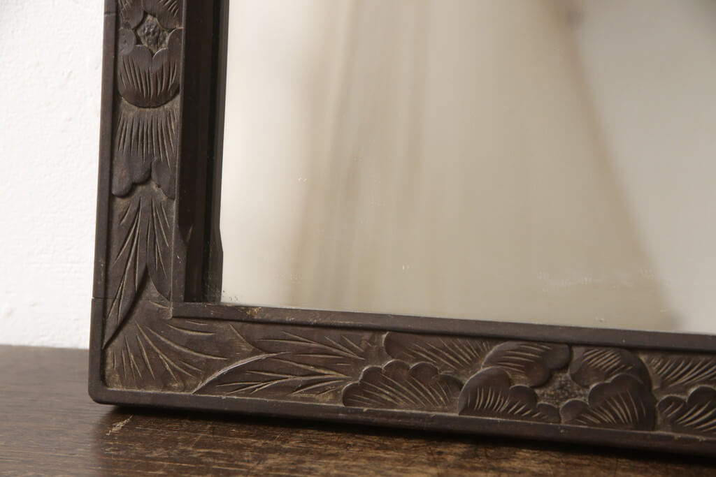 楽天市場】☆事前問合せ必須☆ ミラー 軽井沢彫り 希少 彫刻 鏡