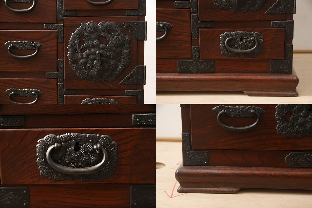 楽天市場】☆事前問合せ必須☆ 和製ビンテージ 仙台小箪笥 高級 伝統