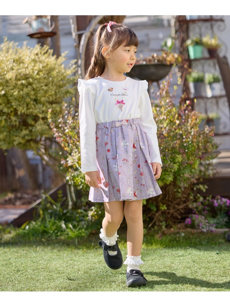 楽天市場】【カードキャプターさくら*any FAM】総柄 スカート ANY KIDS