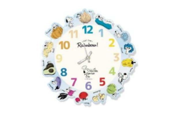 楽天市場】【スヌーピー】【SNOOPY】アクリル壁掛け時計【野菜