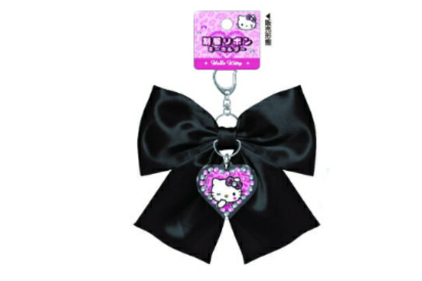 楽天市場】サンリオキャラクターズ 制服リボンキーホルダーブラック 黒