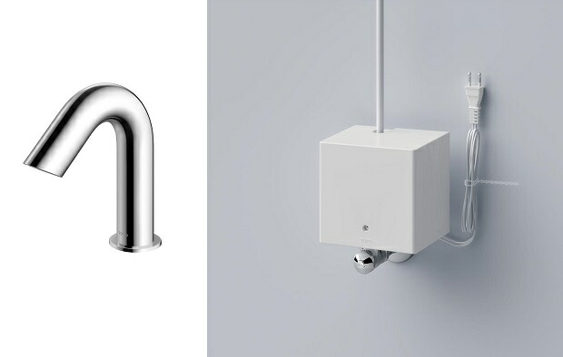 楽天市場】TOTOTLE28SS1Aアクアオート構成品番：TLE28002J（水栓）+