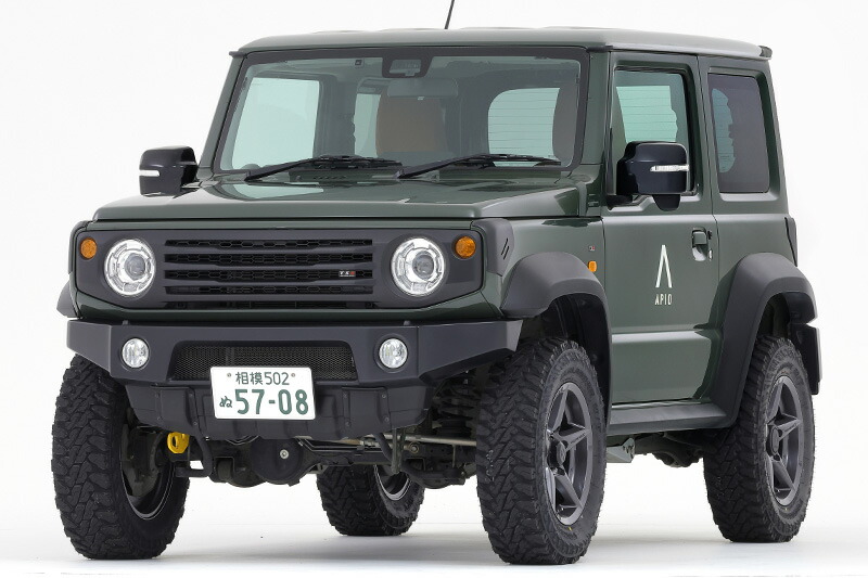 楽天市場】ジムニーシエラ ホイール JB74 【アピオ WILDBOAR X2 / 6J x