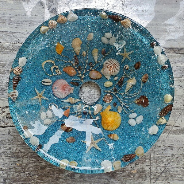 楽天市場】貝殻の洗面ボウル Sサイズ φ250貝殻 リゾート風 オリジナル