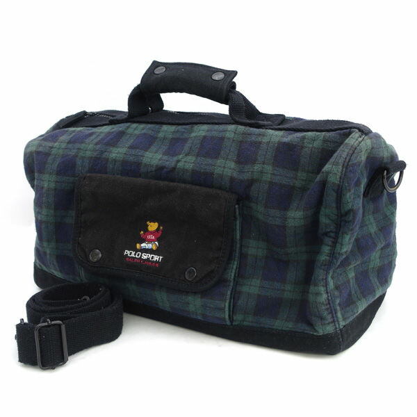 楽天市場】ラルフローレン ボストンバッグ チェックの通販