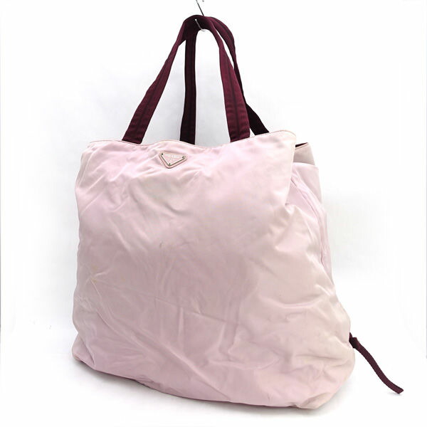 楽天市場】prada ピンク バッグ ナイロンの通販