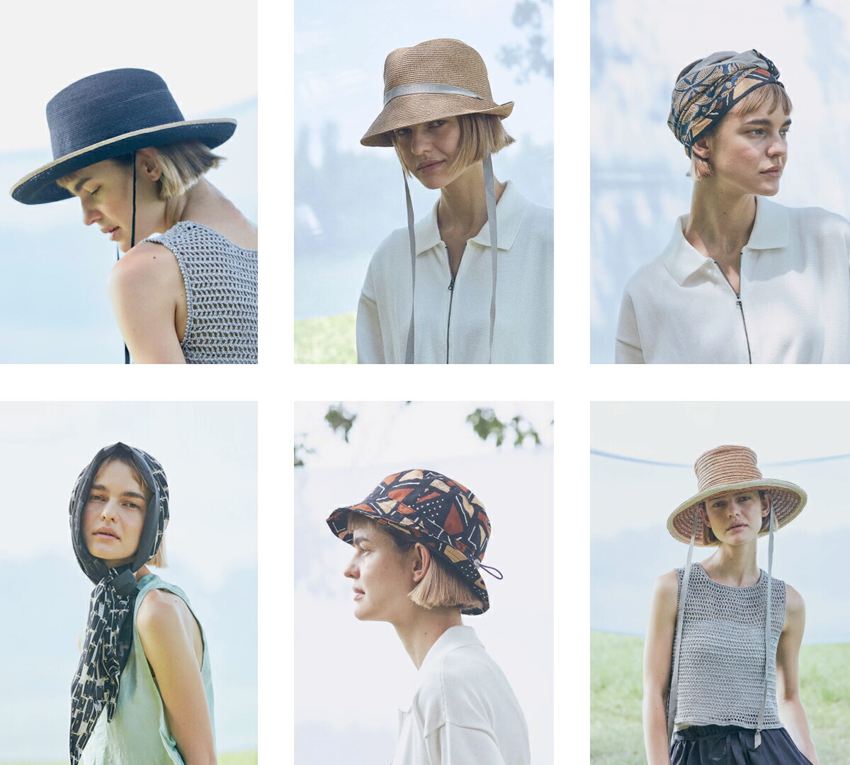 楽天市場】chisaki チサキ ストロー カンカンハット “Ann” ann