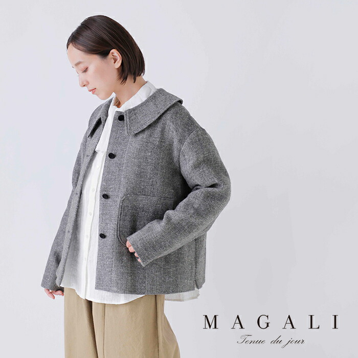 楽天市場】セール【20%OFF】MAGALI マガリ シェットランドウールリネン