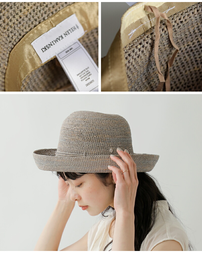 楽天市場】HELEN KAMINSKI ヘレンカミンスキー ラフィア かぎ針編み