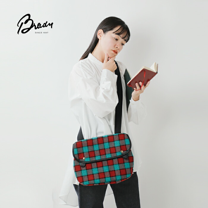 楽天市場】Brady ブレディ ハリス ツイード ショルダー バッグ “AVON