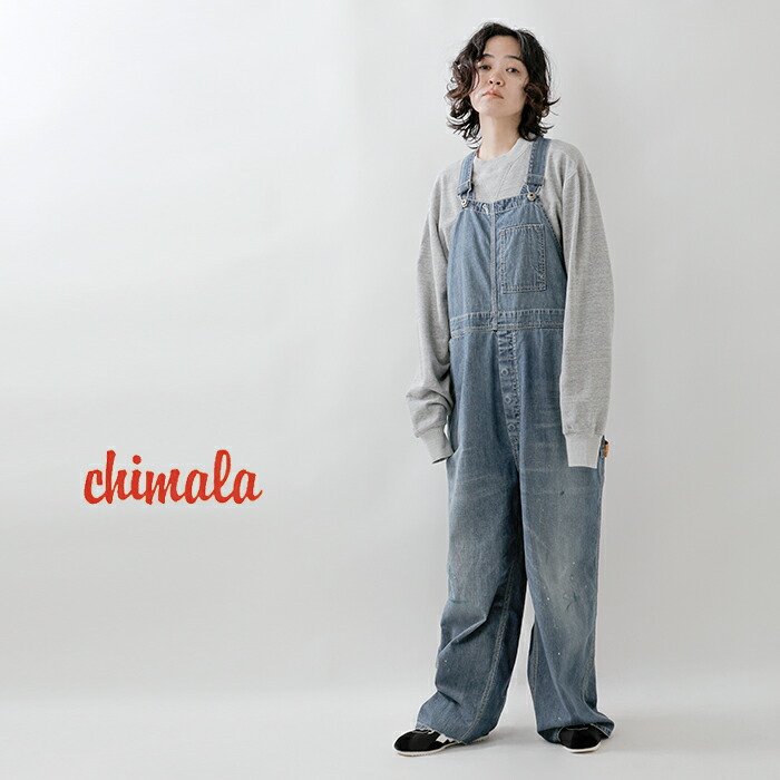 楽天市場】chimala チマラ 8oz デニム オーバーオール cs37-wp09