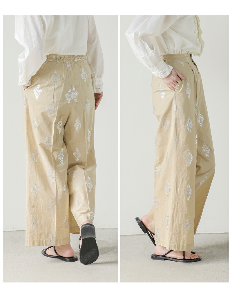 楽天市場】ne Quittez pas ヌキテパ コットン リネン フォイル