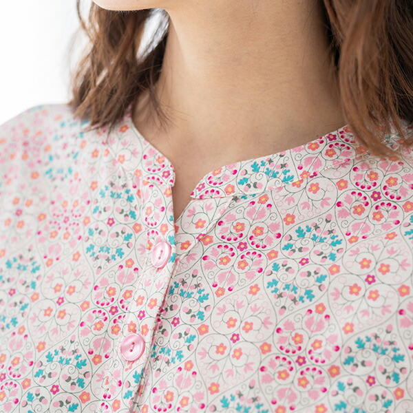 楽天市場】【LIBERTY】リバティ 天竺プリント レディース パジャマ 綿