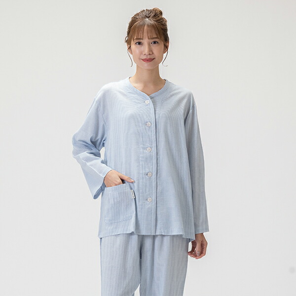 楽天市場】【Arakawa1886】先染めクレープボーダー レディース