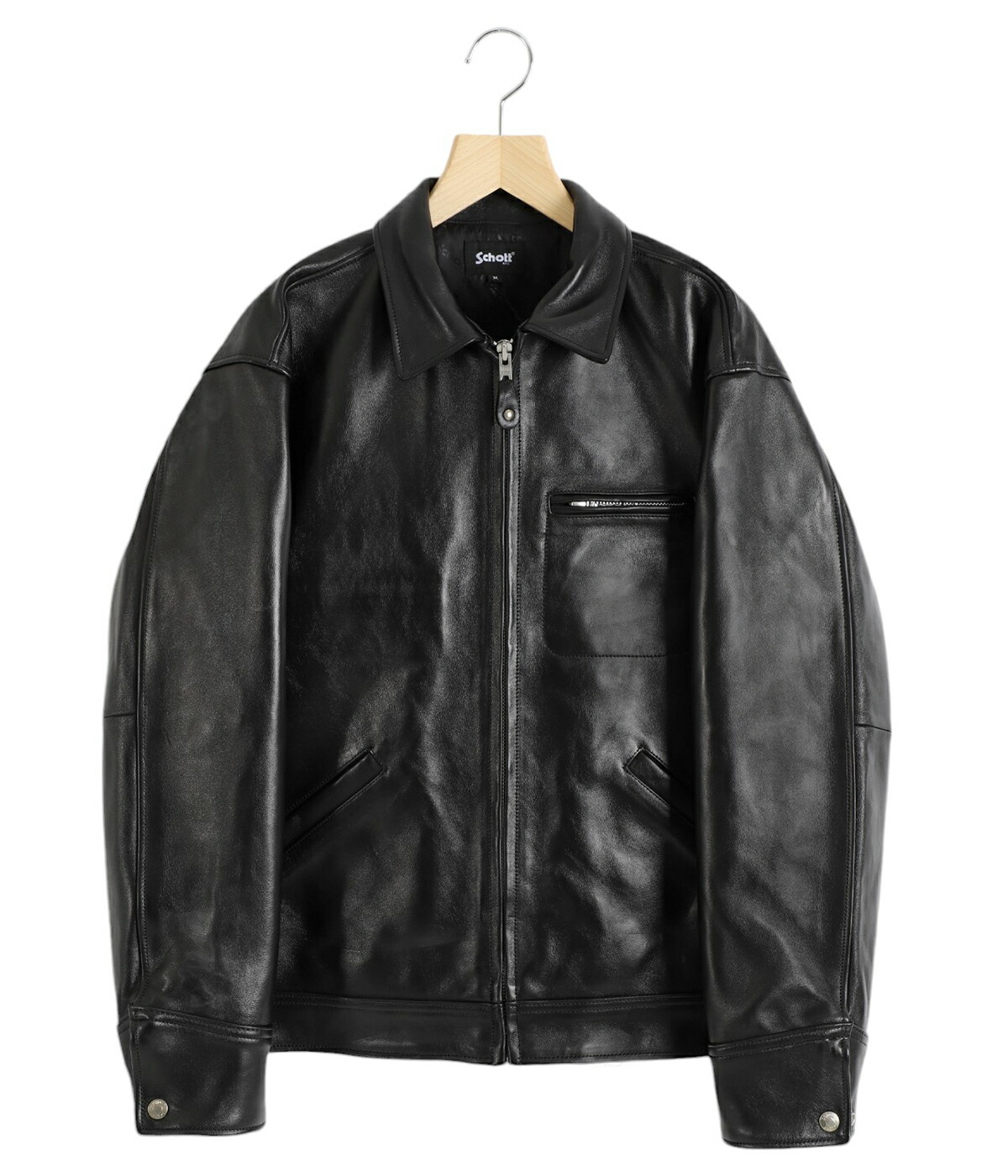 楽天市場】[送料無料]Schott : LEATHER TRACKER JACKET : 3121034[AST