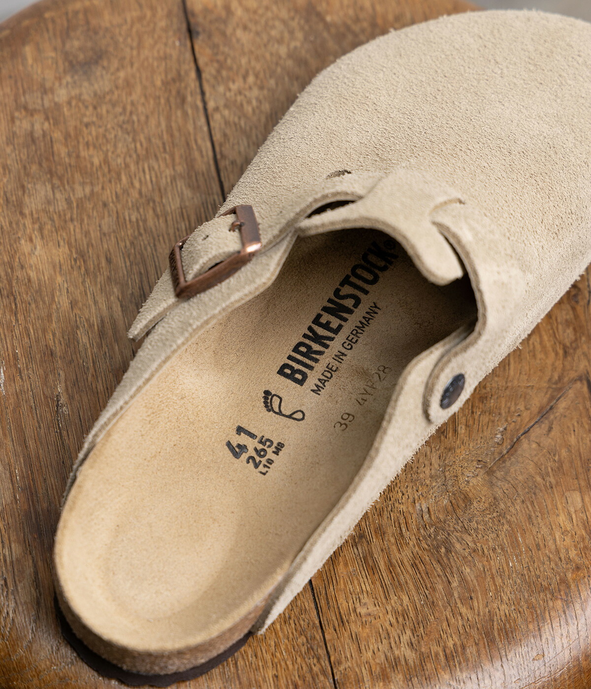 楽天市場】[送料無料]BIRKENSTOCK : Boston VL Taupe(レギュラー