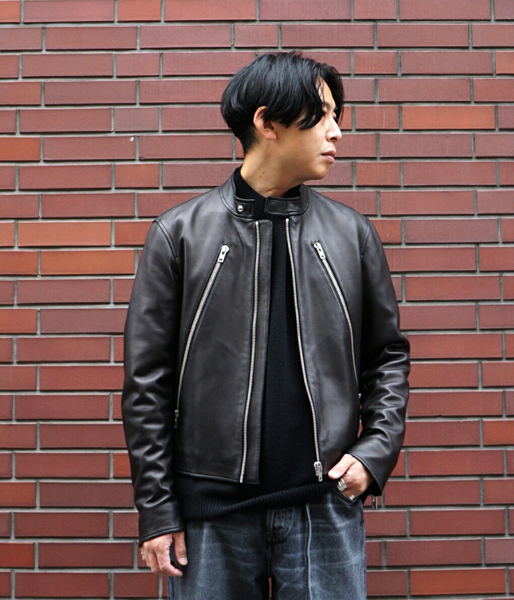 楽天市場】[送料無料]Maison Margiela : 5-ZIP LEATHER JACKET