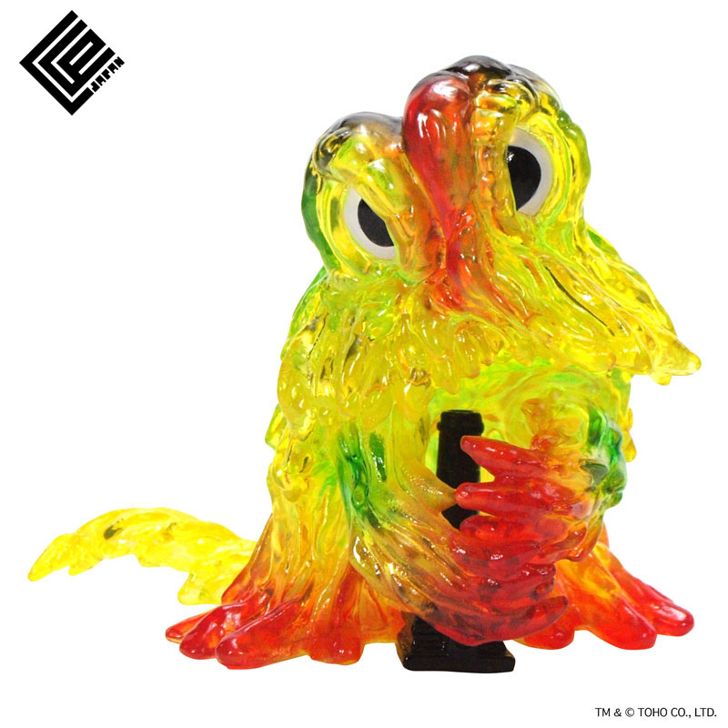 CCP ミドルサイズシリーズ ヘドラ ネオングリーンクリアver ソフビ