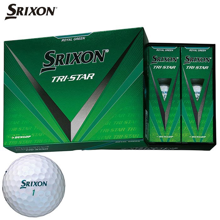 楽天市場】ダンロップ SRIXON スリクソン TRI STAR トライスター