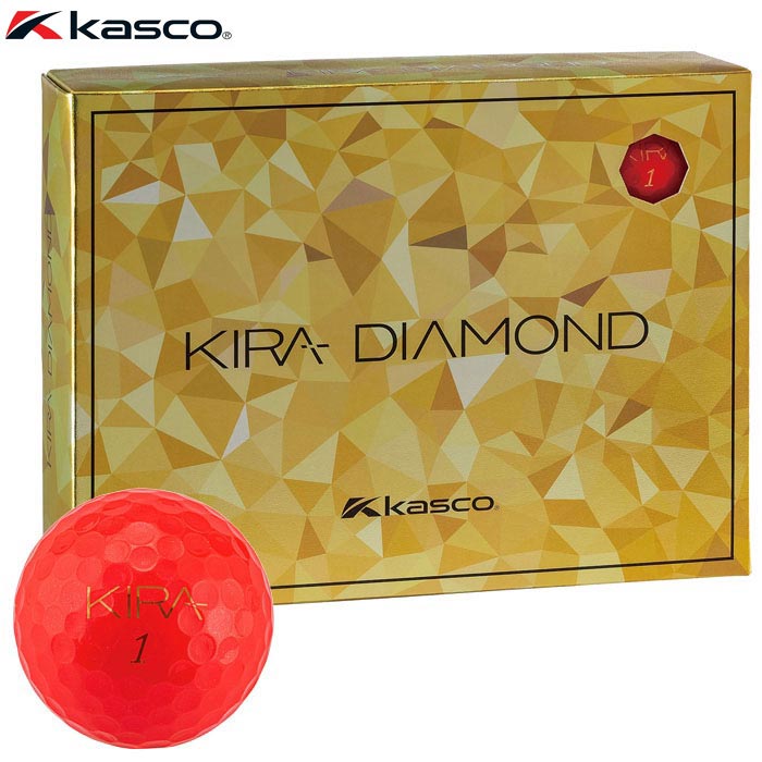 楽天市場】キャスコ KIRA DIAMOND 2 キラ ダイヤモンド2 ゴルフボール