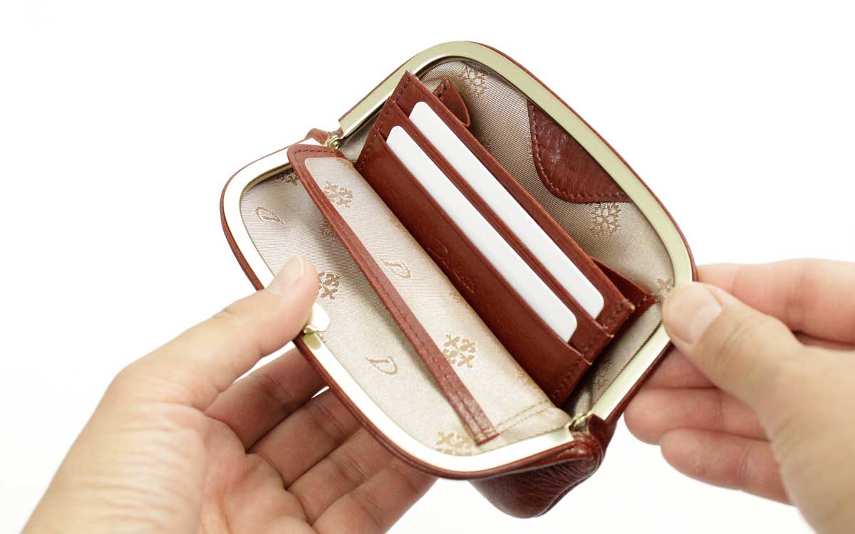 楽天市場】がま口財布 ダコタ Dakota グラツィア コンパクト 天溝口金