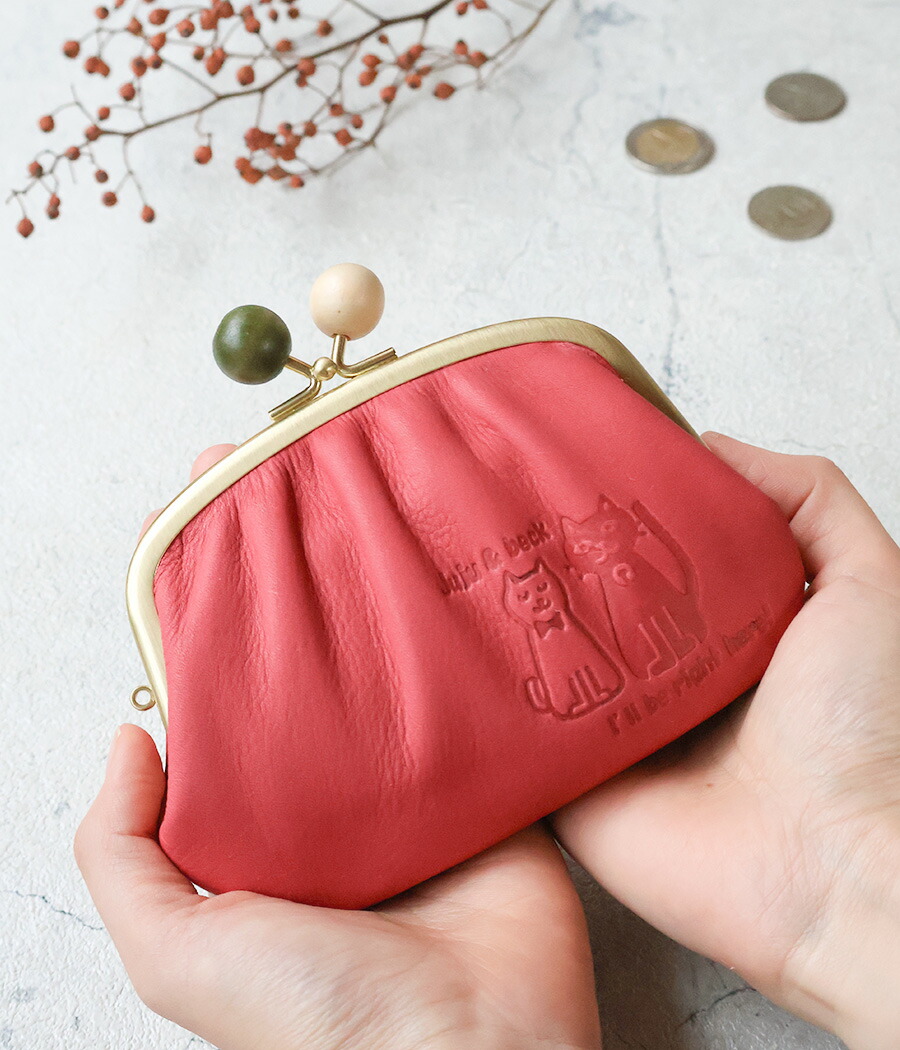 楽天市場】がま口小銭入れ 猫 box21 ボックス ジュジュアンドベック