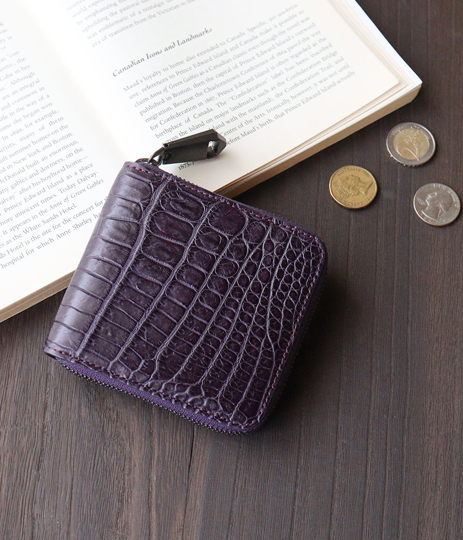 楽天市場】【雑誌掲載】スモールクロコダイル ポロサス革 ワニ 希少