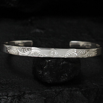 コ*ー様 【値下】ARIZONA シルバー925 エングレーブブレスレット 楽天