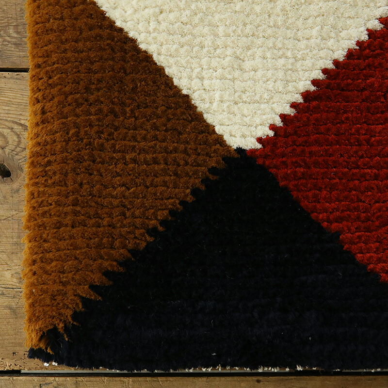 楽天市場】倉敷ノッティング 椅子敷 H knoting ウール ウールの椅子敷