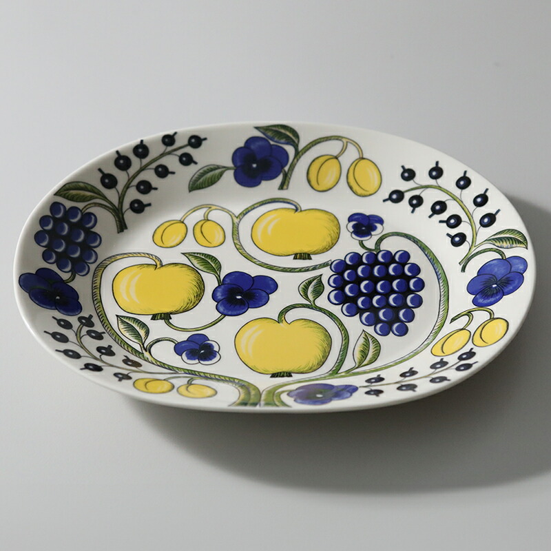 楽天市場】ARABIA パラティッシ オーバルプレート 36cm カラー