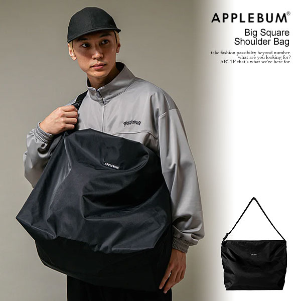 楽天市場】APPLEBUM アップルバム BIG SQUARE SHOULDER BAG メンズ
