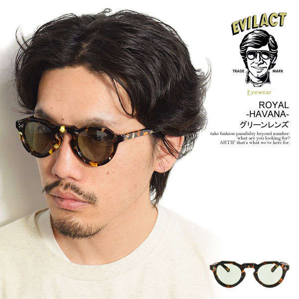 楽天市場】EVILACT EYEWEAR イーブルアクト アイウェア ROYAL -HAVANA