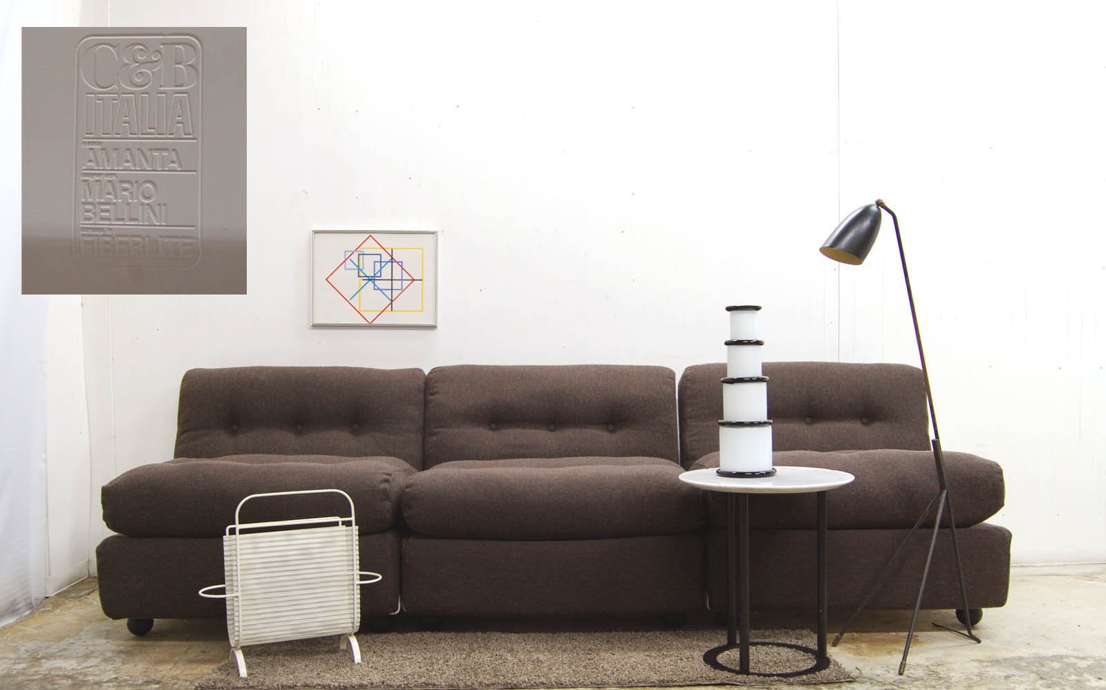 楽天市場】Mario Bellini Amanta C&B Italia マリオ ベリーニ アマンタ