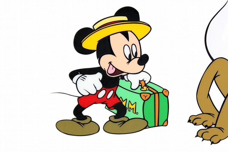 楽天市場】【レビュー特典付き】ディズニー セル画「旅のミッキー
