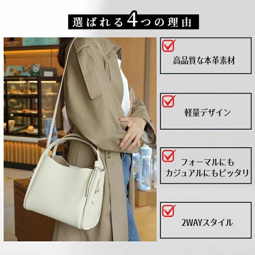 楽天市場】高級本革 ハンドバッグ レディース 牛革 レザー キューブ