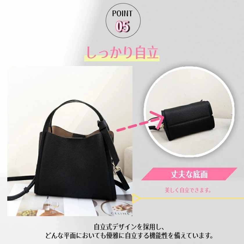 楽天市場】高級本革 ハンドバッグ レディース 牛革 レザー キューブ